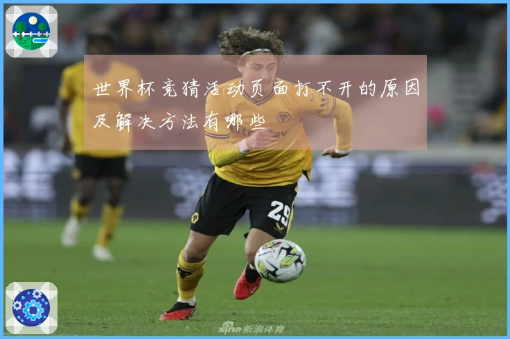 世界杯竞猜活动页面打不开的原因及解决方法有哪些
