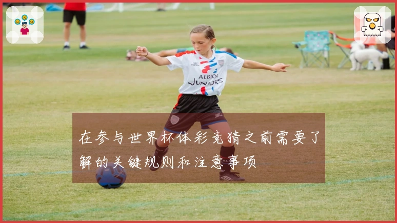 在参与世界杯体彩竞猜之前需要了解的关键规则和注意事项