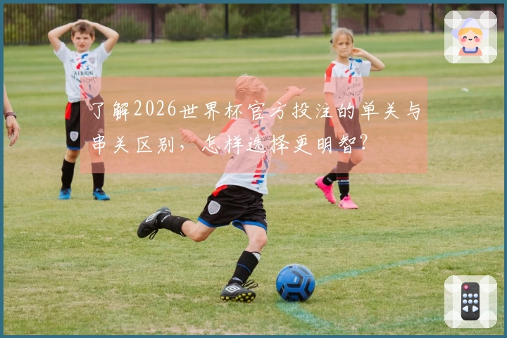 了解2026世界杯官方投注的单关与串关区别，怎样选择更明智？